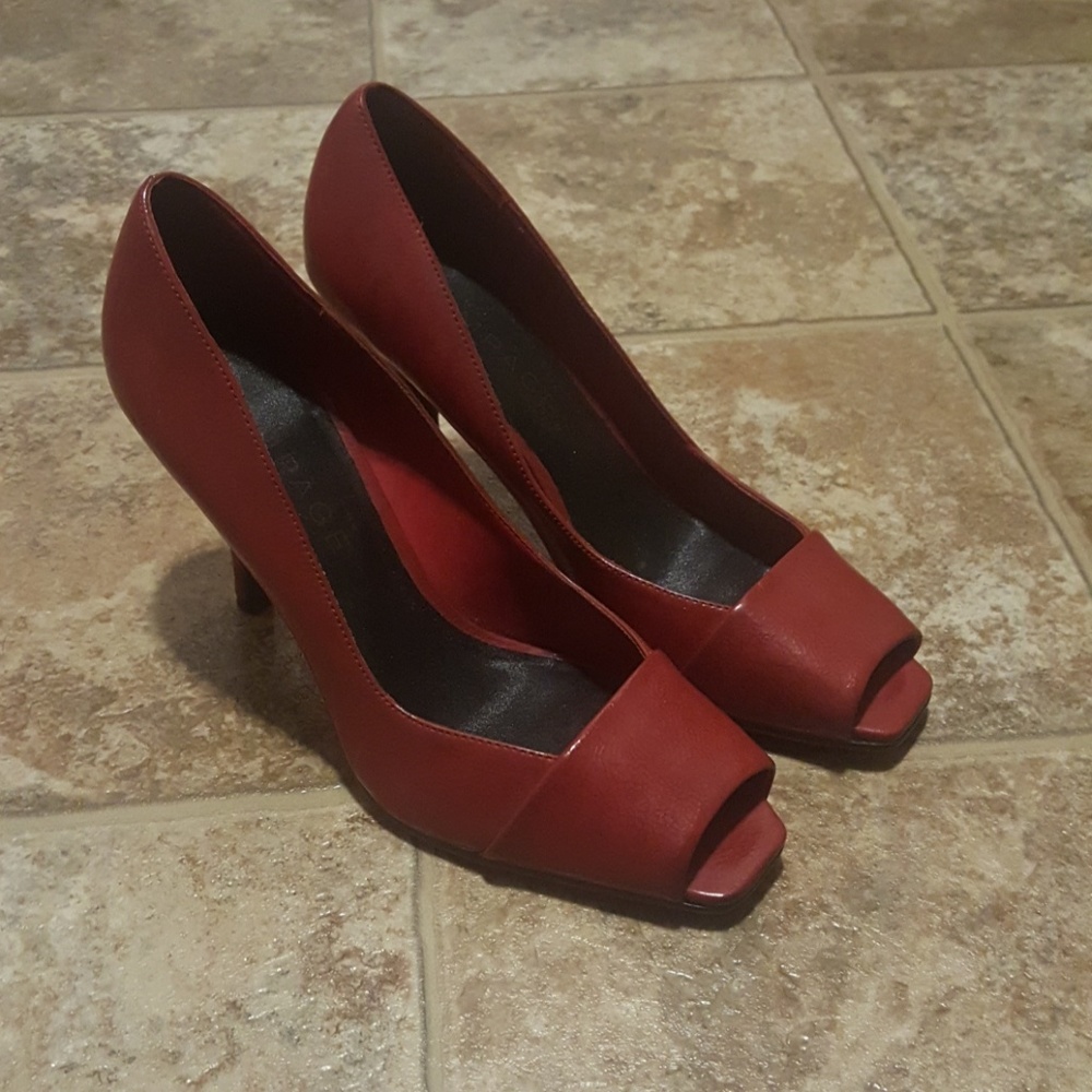 "Rampage" Wine Red Heels